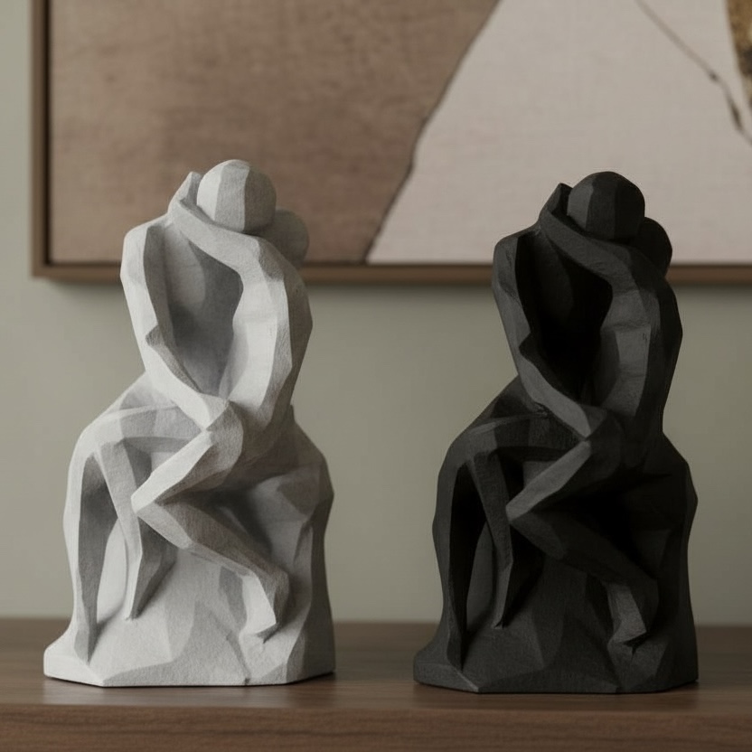 Geometrik Rodin Heykeli